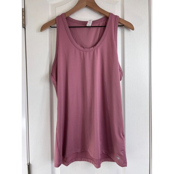 Marika Women's Activewear Racerback Tank Top Rose Mauve Pink Purple Size L - Picture 1 of 8